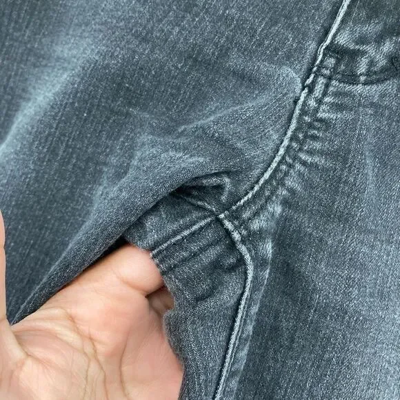 White House Black Market Women’s Black Wash Skinny Stretch Jegging Jeans Small - Picture 4 of 14